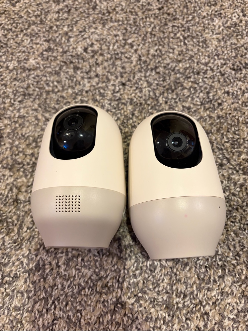 Nooie White Indoor Security Cameras Pair